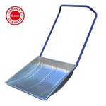 OUTILS PERRIN Traineau à neige galva petit modèle 600 x 600 manche ergo, outil pour le déneigement