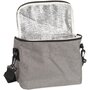 COOK CONCEPT Lunch bag gris zippe 25.4x20.3x12.7cm m6