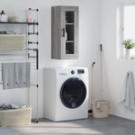 VIDAXL Armoire murale sonoma gris 34,5x34x90 cm