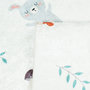 Voir la diapositive 5 : SWEEEK Tapis intérieur enfant blanc imprimé animaux thème automnal - Ravon