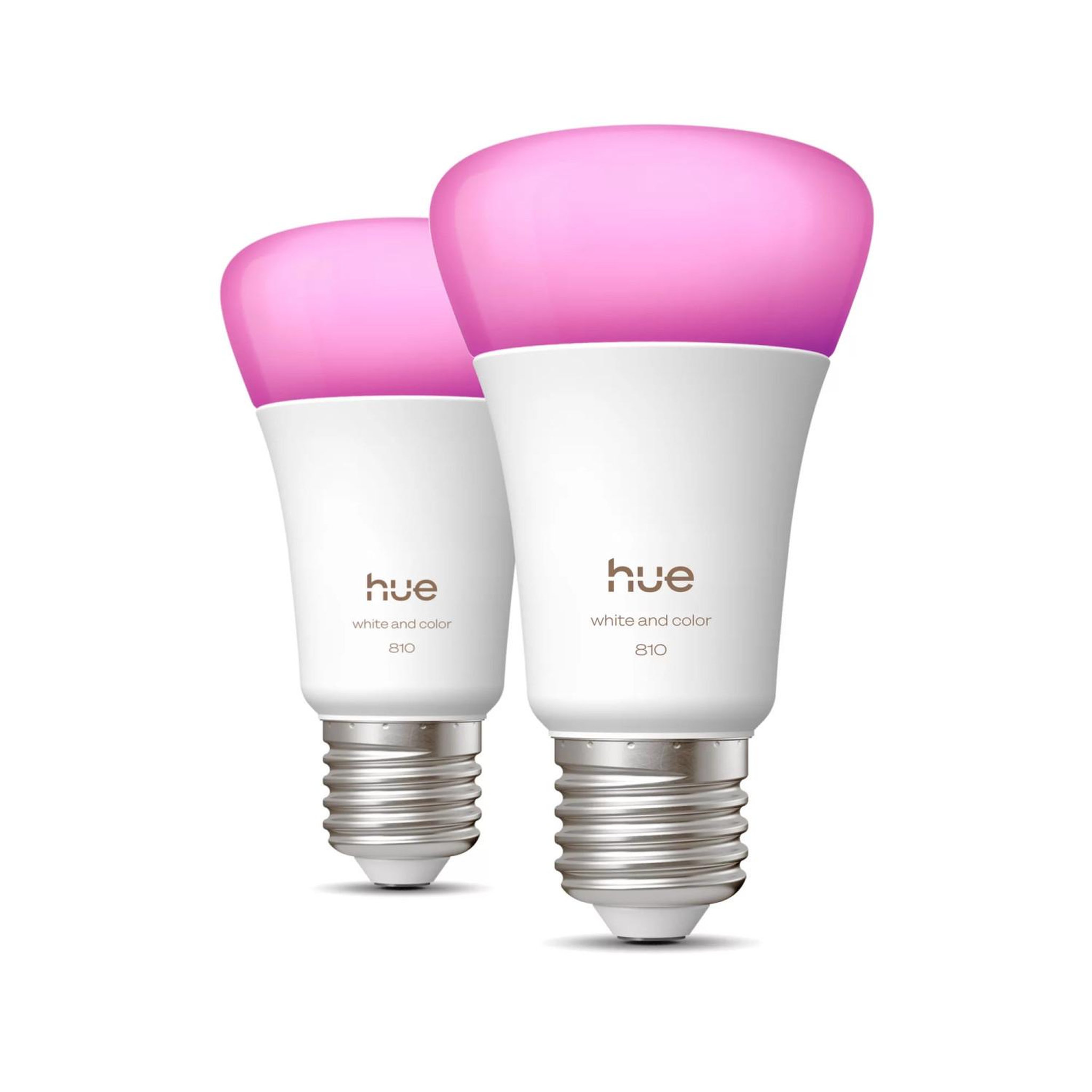 Voir la diapositive 2 : PHILIPS HUE Ampoule LED Connectée Philips Hue Pack de 2 Blanc