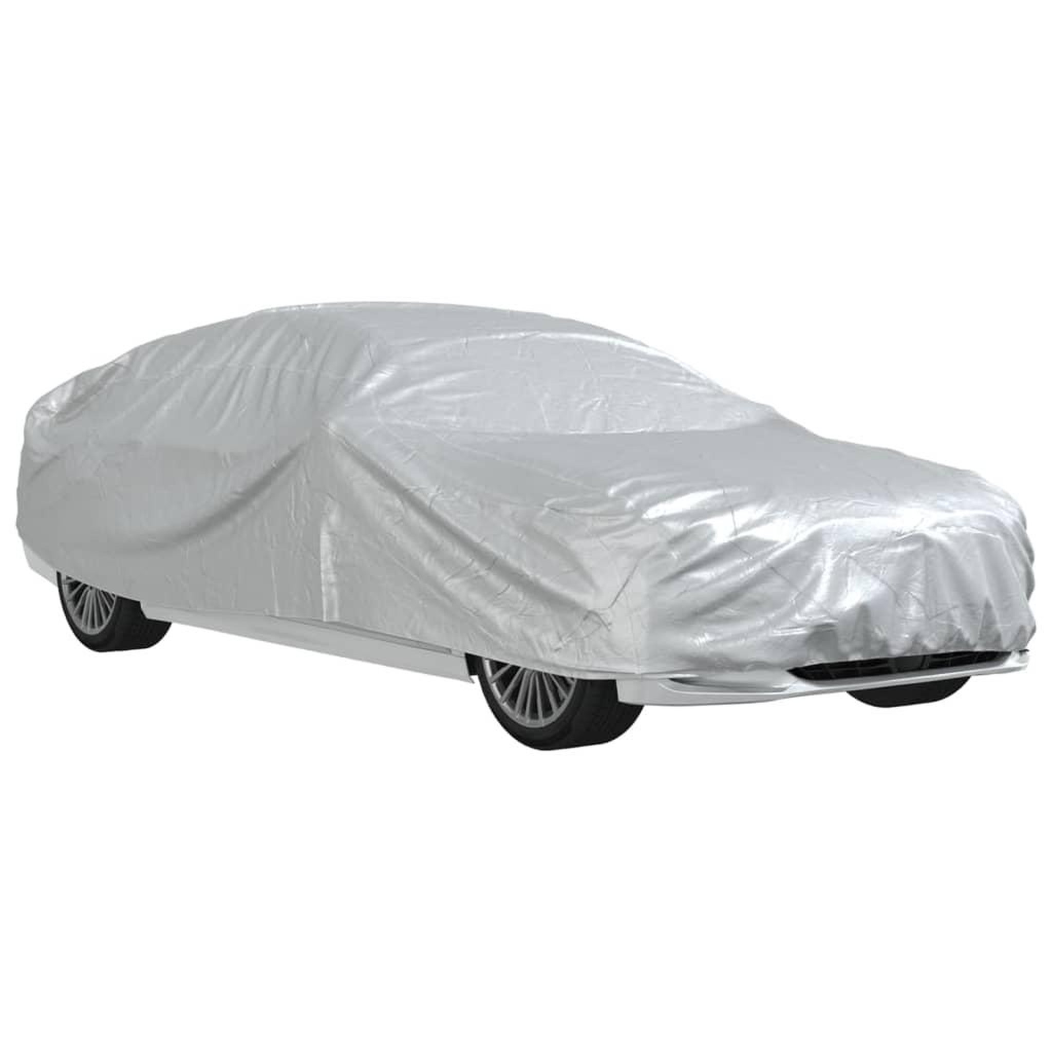 Voir la diapositive 2 : VIDAXL Housse de voiture berline avec sangles a boucle complete L PEVA