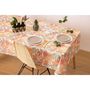 Voir la diapositive 2 : ATMOSPHERA Nappe anti-tache rectangulaire Palm - 140 x 240 cm - Multicolore