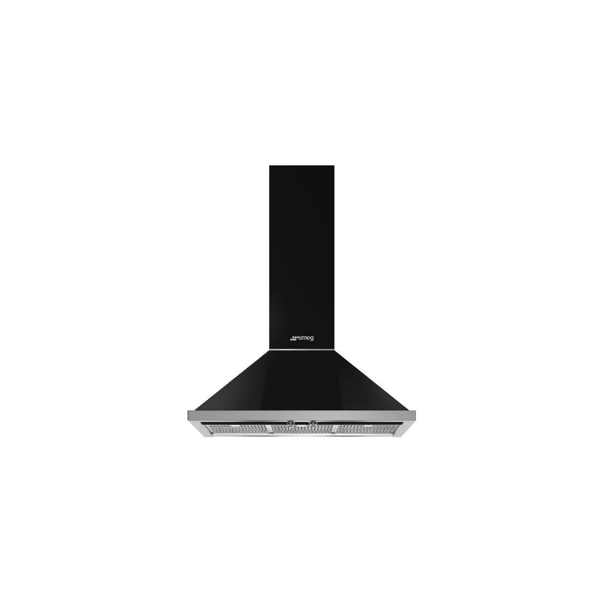 SMEG Hotte décorative murale KPF9BL