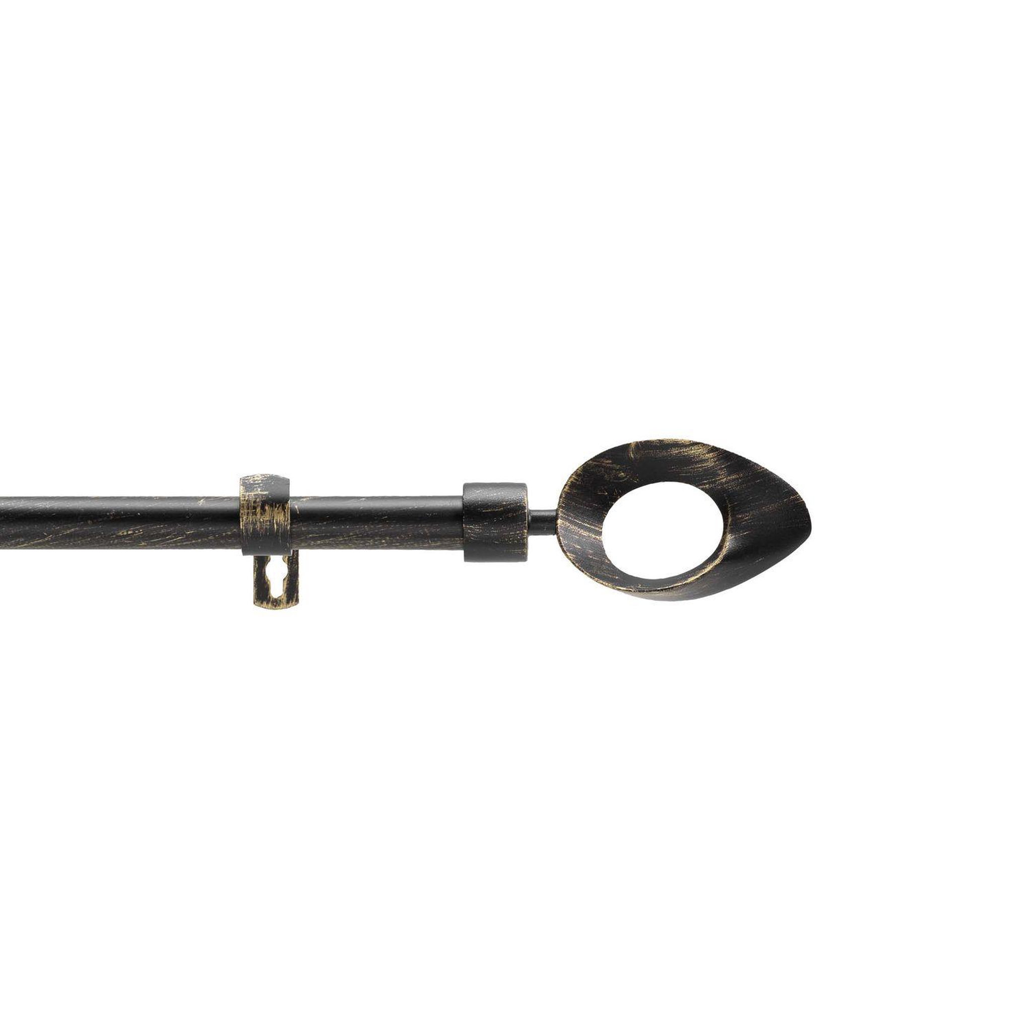 Voir la diapositive 1 : DOUCEUR D'INT�RIEUR Kit de tringle à rideaux extensible ovalon