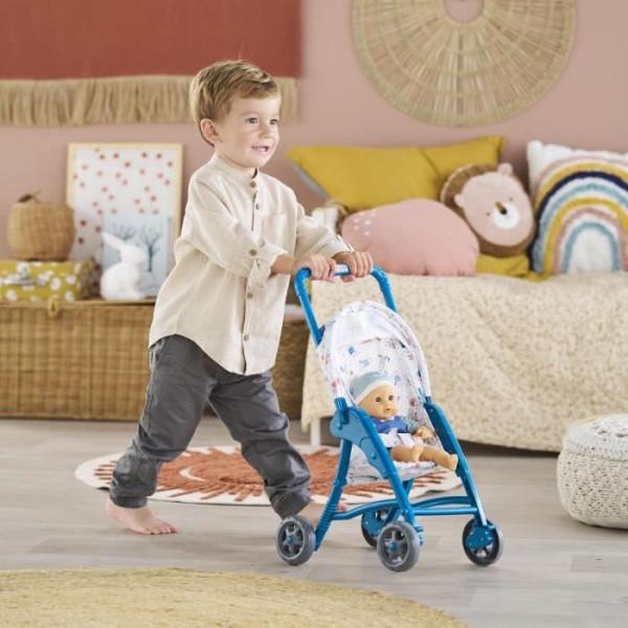 Voir la diapositive 5 : Corolle Poussette Oursons pour poupon 30 cm