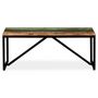 Voir la diapositive 2 : VIDAXL Banc 110 x 35 x 45 cm Bois de recuperation massif