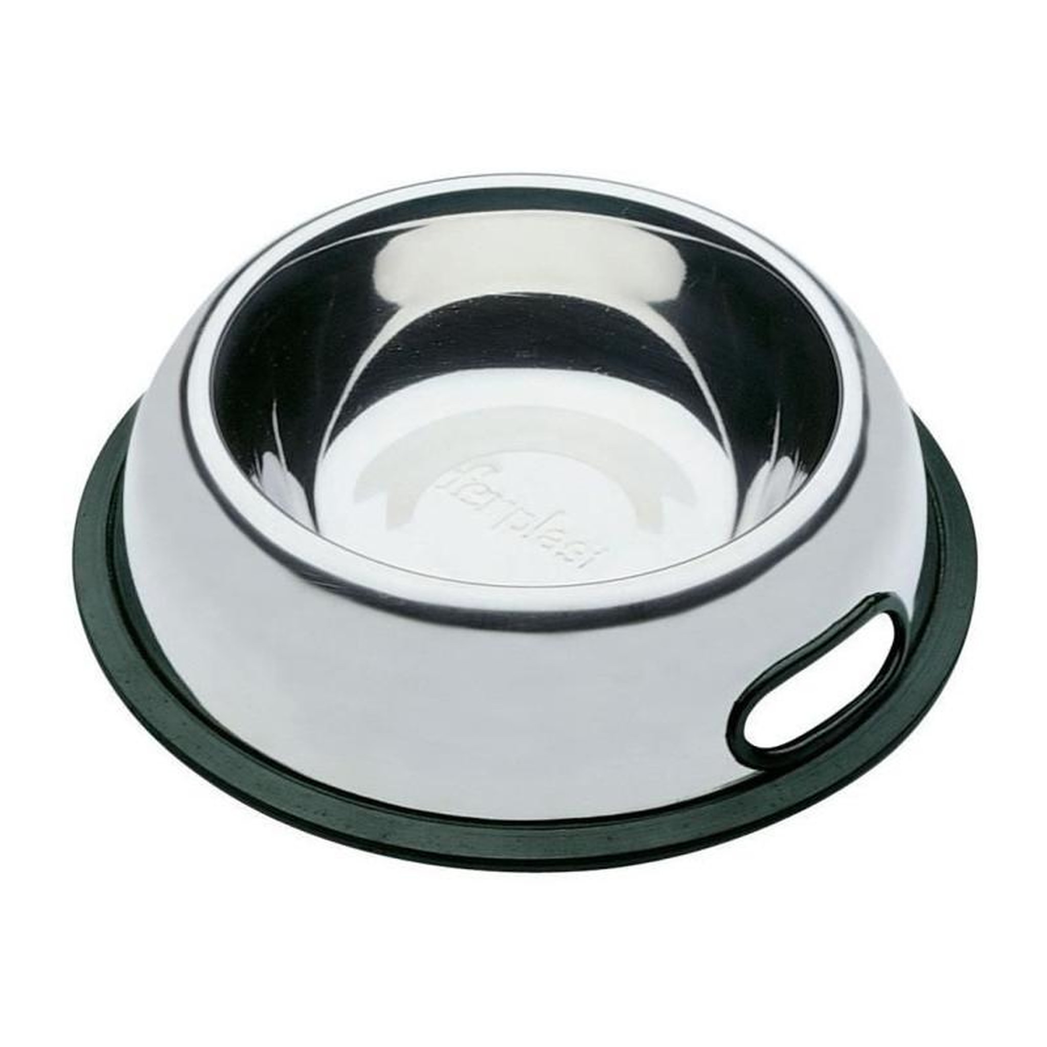 Ferplast Écuelle - Nova - Inox - 76 Kc - Anti-dérapant - Poignée ergonomique