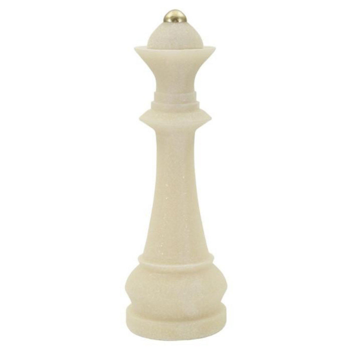 Paris Prix Pièce d'Échec Déco Reine  Quarzy  36cm Blanc