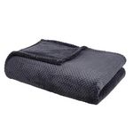 Today Plaid XL  Today 150x200. Coloris disponibles : Noir