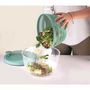Voir la diapositive 3 : guzzini Essoreuse à salade 26 cm vert