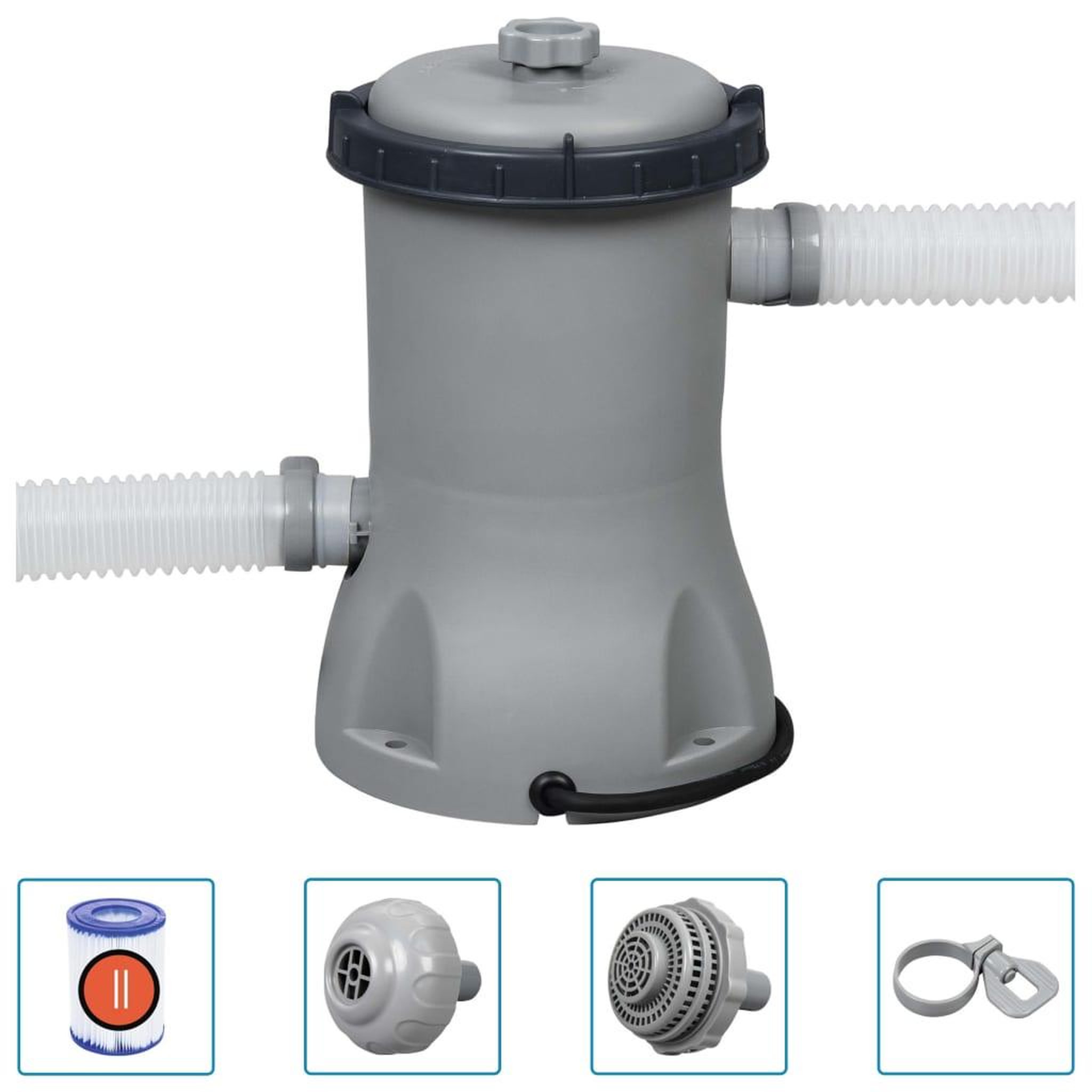 Voir la diapositive 2 : BESTWAY Bestway Pompe de filtration de piscine Flowclear 2006 L/h