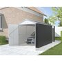 Voir la diapositive 2 : Habitat et Jardin Garage en métal  Houston  18,56m²  - Anthracite