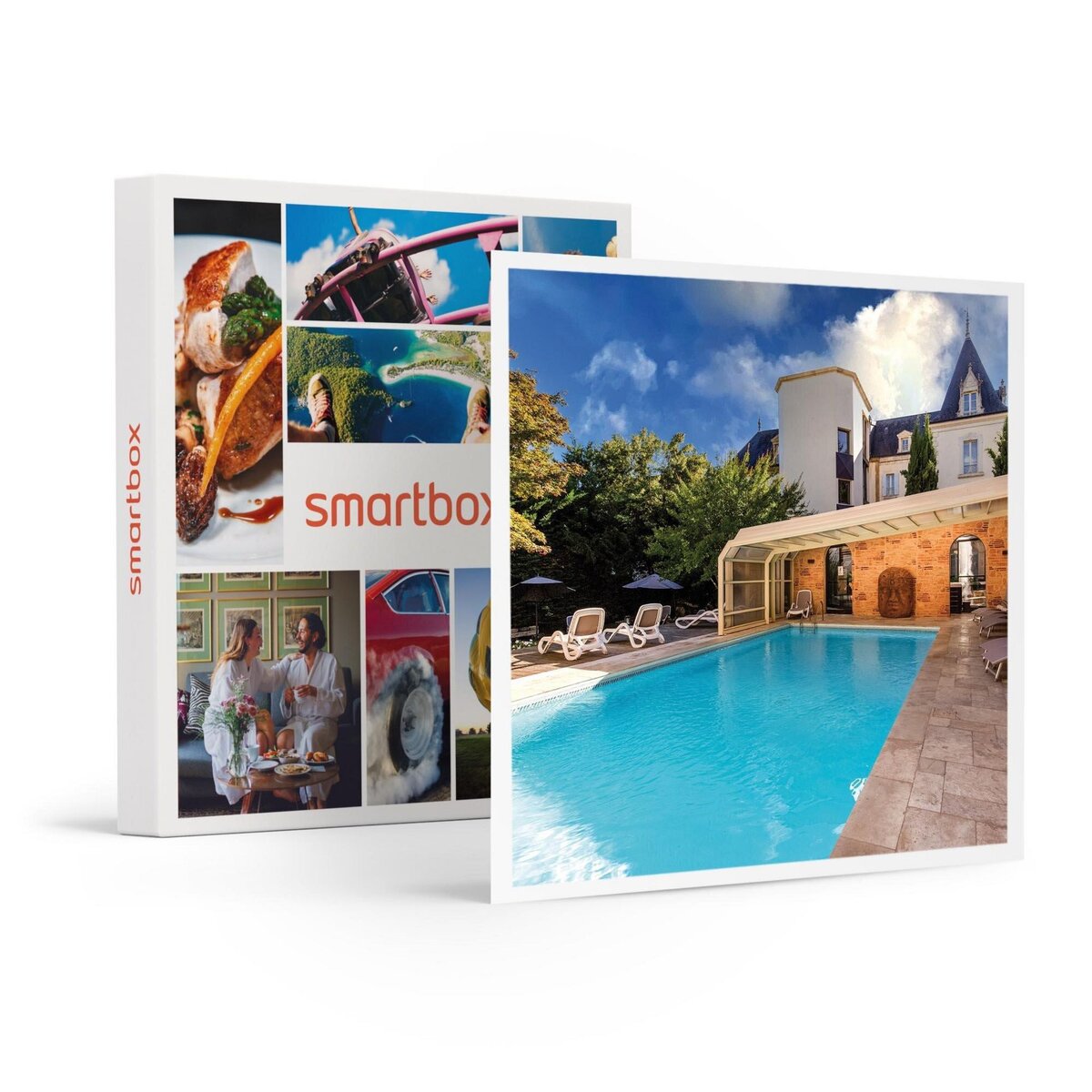Smartbox 3 jours relaxants avec demi-bouteille de champagne et accès illimité au spa dans un hôtel 4* - Coffret Cadeau Séjour