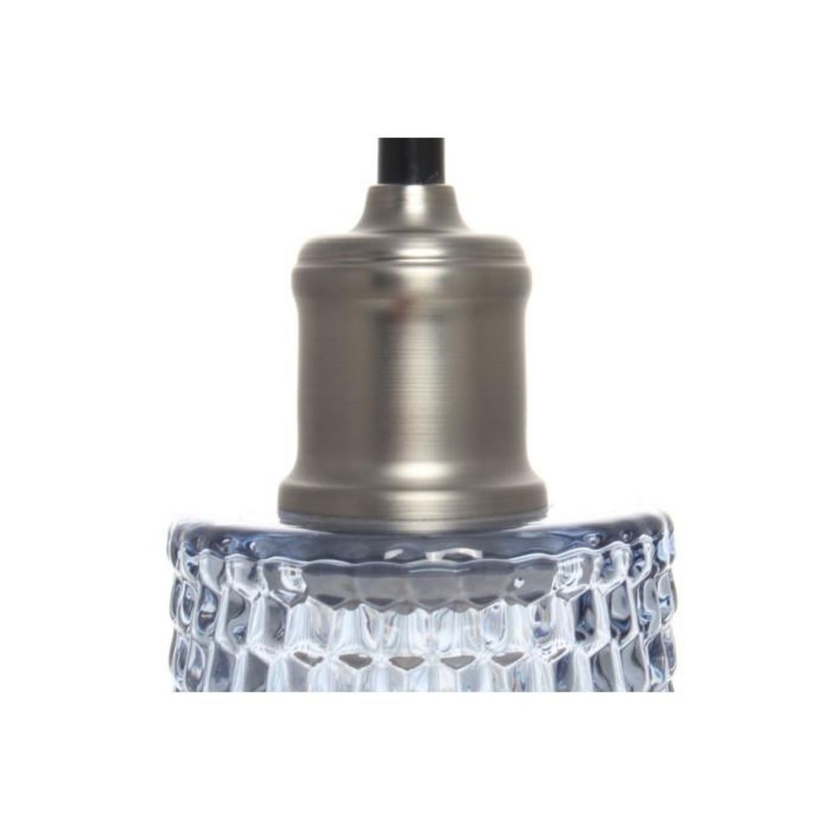 Paris Prix Lampe Suspension en Verre  Mona  27cm Bleu