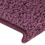 Voir la diapositive 5 : VIDAXL Tapis d'escalier 15 pcs 65x21x4 cm Violet fonce