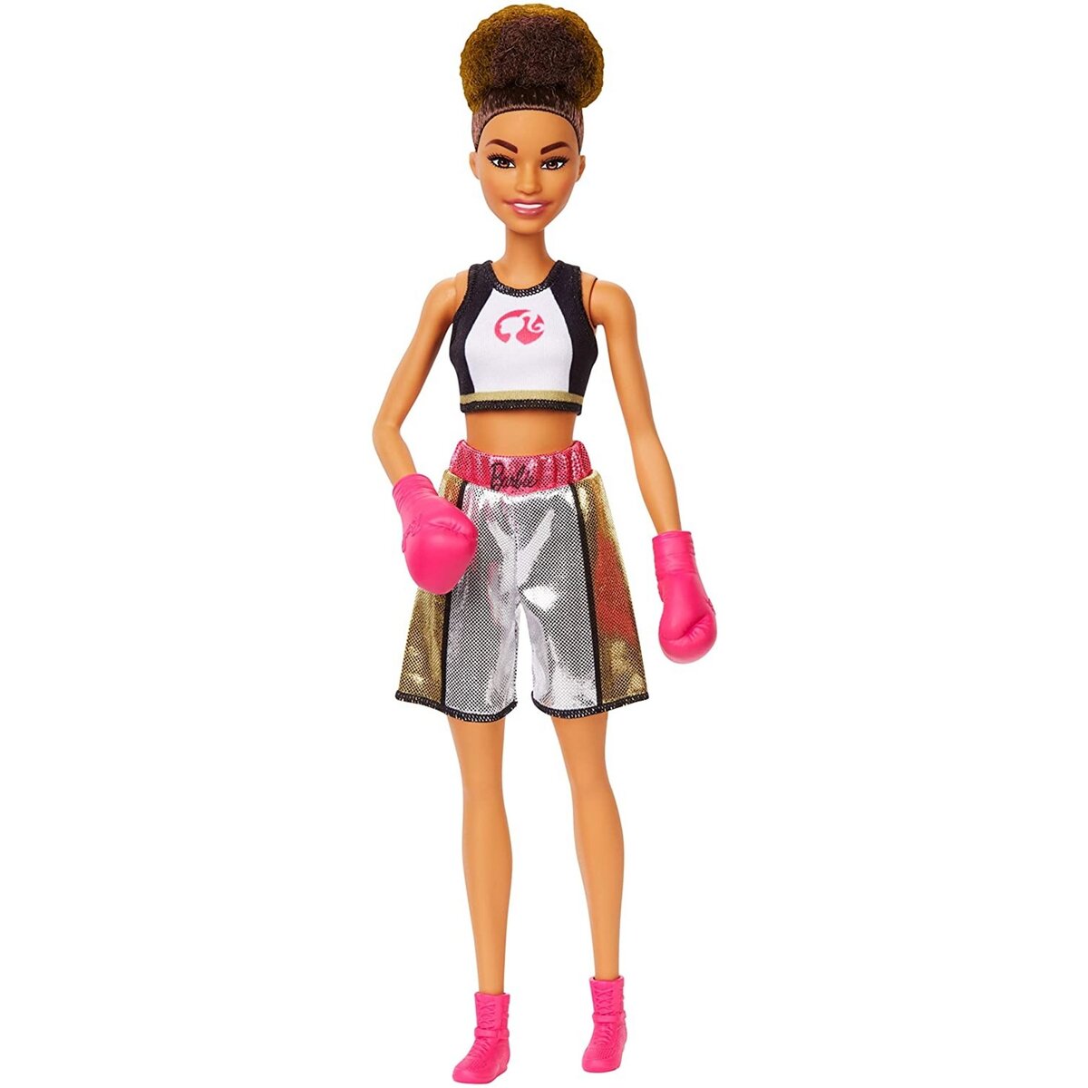 MATTEL Poupée Barbie Métiers de Rêves - Boxeuse