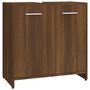 Voir la diapositive 2 : VIDAXL Armoire de bain Chene marron 60x33x60 cm Bois d'ingenierie