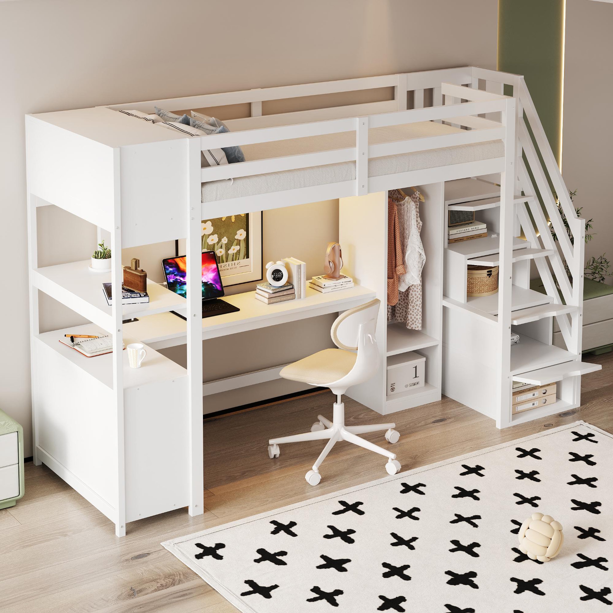 Voir la diapositive 5 : MERAX Lit mezzanine