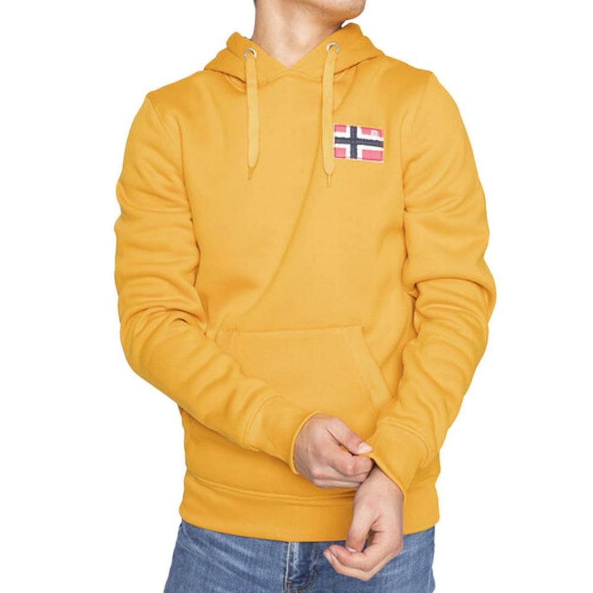 GEOGRAPHICAL NORWAY Sweat Jaune Homme Geographical Norway Fondant