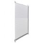 Voir la diapositive 3 : VIDAXL Store plisse 80x125 cm Blanc