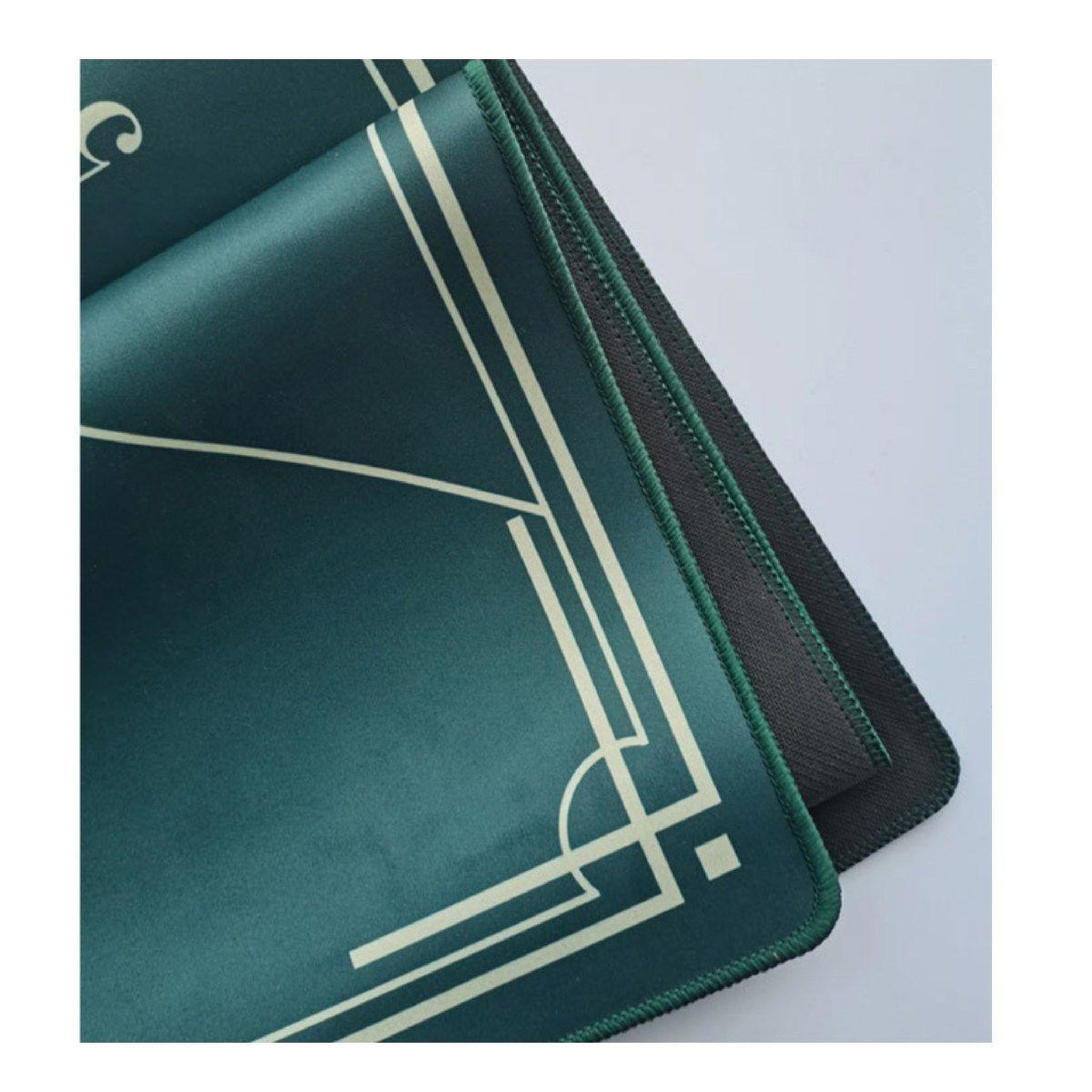 Voir la diapositive 2 : DE FAUGERES Tapis de poker  vegas  83x83cm vert