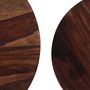 Voir la diapositive 5 : VIDAXL Ensemble de table basse 2 pcs Bois massif 60x35 cm