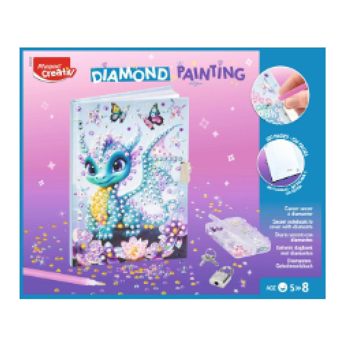 MAPED Diamonde painting - Notebook
