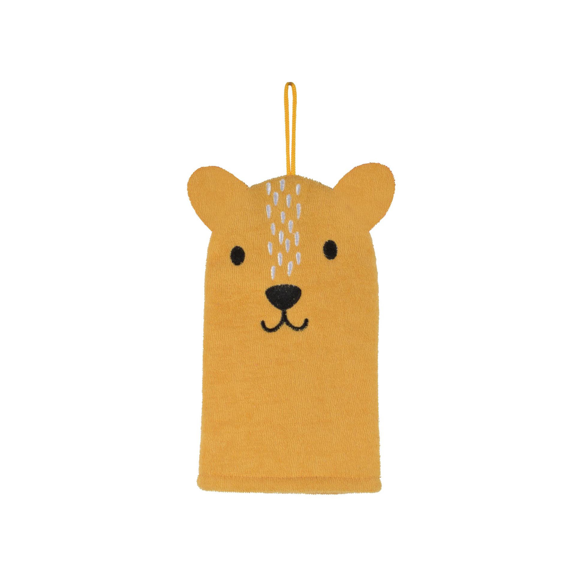 Eden Gant de toilette marionnette Leopard
