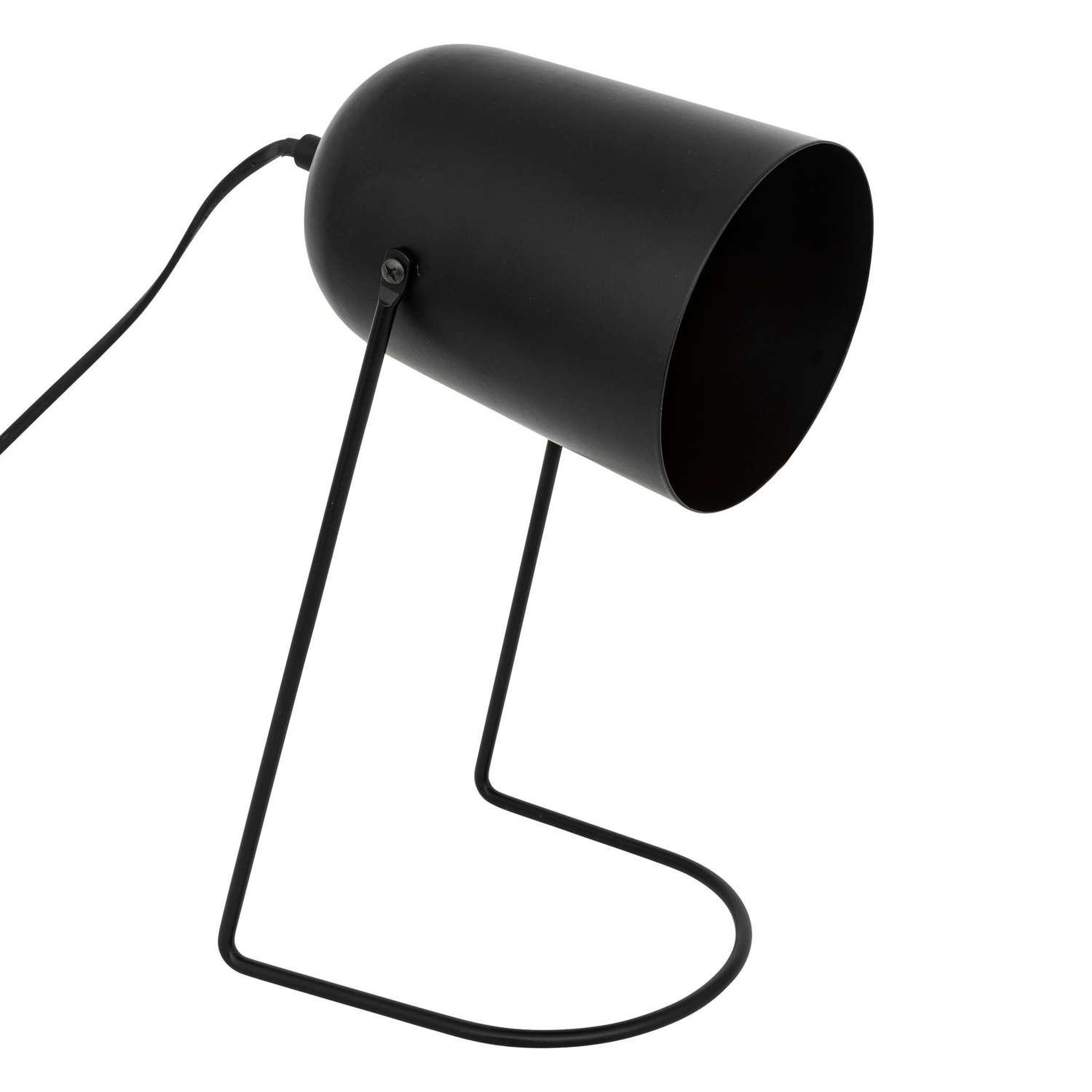 ATMOSPHERA Lampe à poser en métal. Coloris disponibles : Blanc, Noir