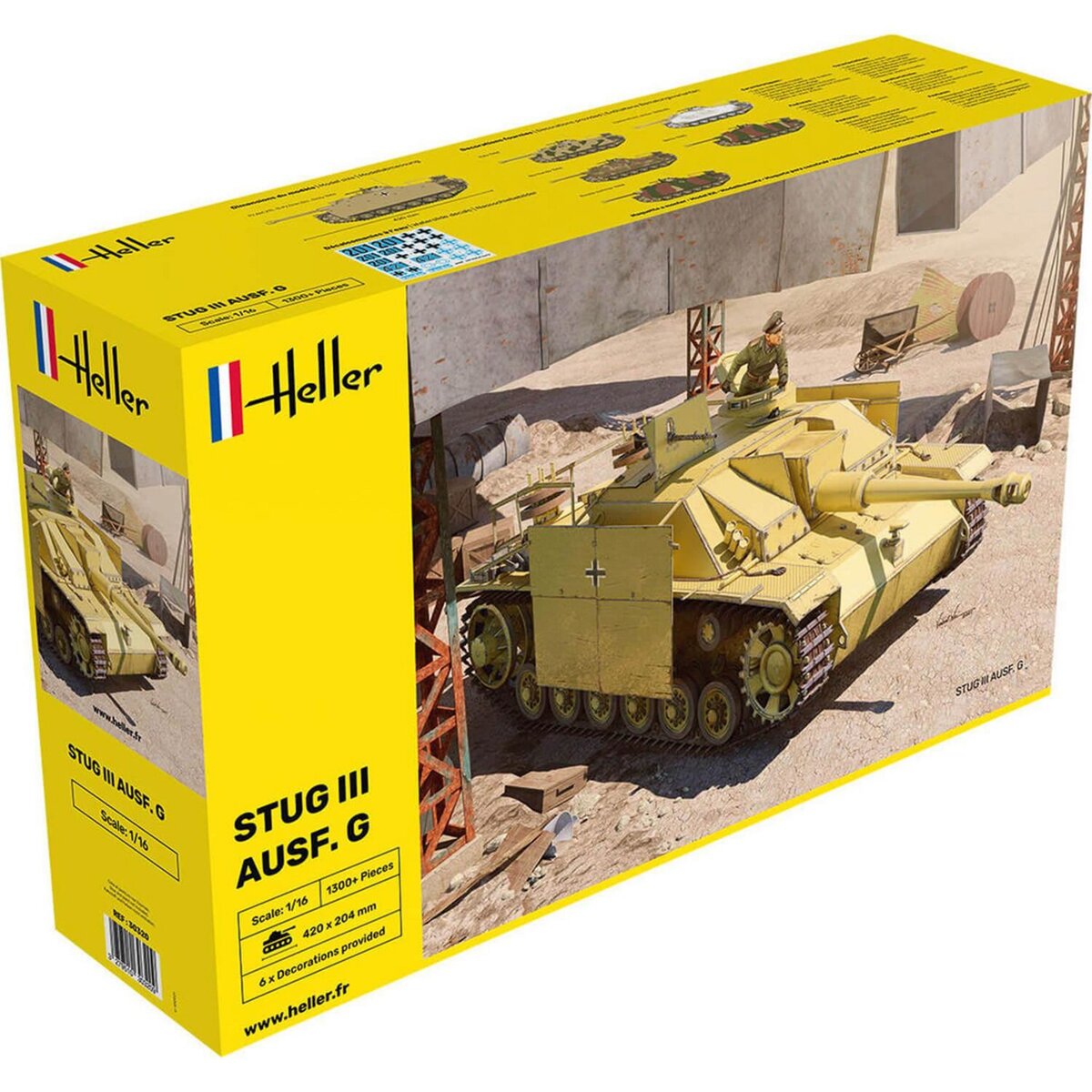 Heller Maquette Char : Stug III Ausf. G