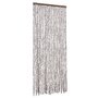 Voir la diapositive 2 : VIDAXL Moustiquaire Taupe et blanc 56x185 cm Chenille