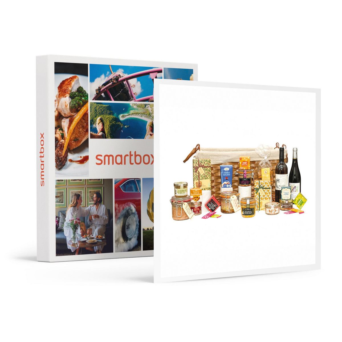 Smartbox Coffret Banquet Gourmet : plaisirs sucrés et salés livrés à domicile - Coffret Cadeau Gastronomie