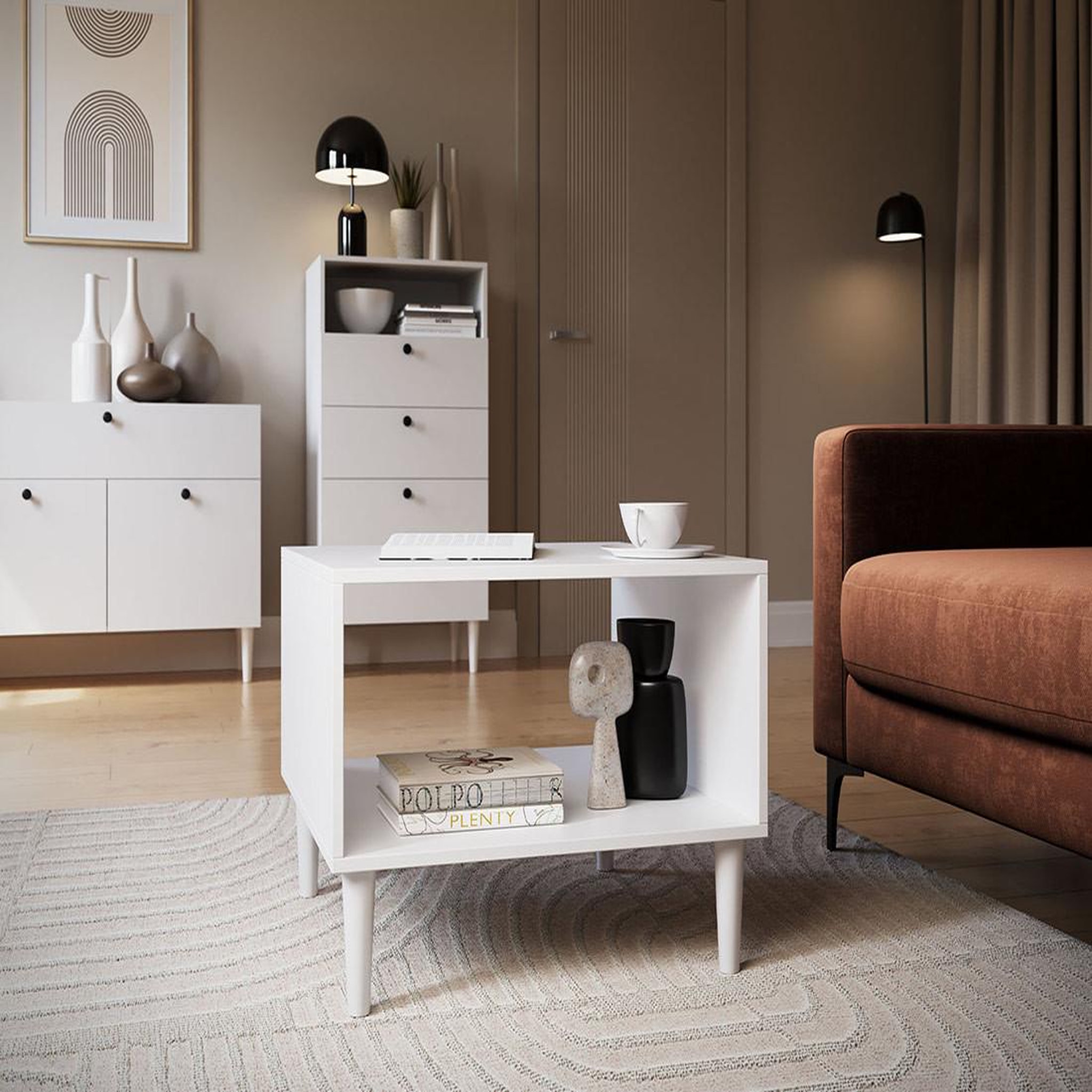 Voir la diapositive 4 : BEST MOBILIER Cleo - lit coffre avec led - 180x200 cm - sommier inclus - en velours