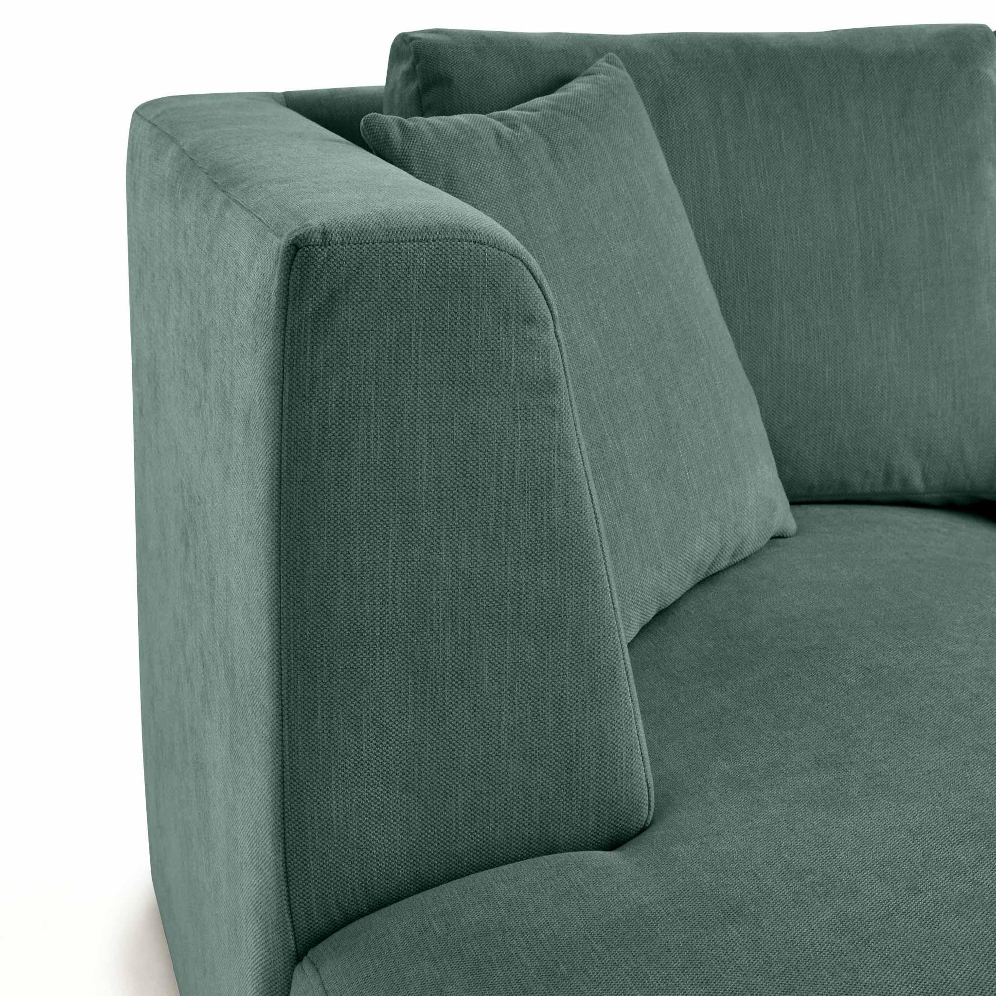 Voir la diapositive 5 : BEST MOBILIER Santorini - module d'assise méridienne gauche - en tissu texturé