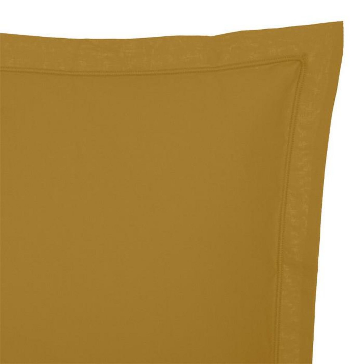 ATMOSPHERA Taie d'Oreiller  Percale  63x63cm Mordoré
