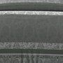 SOLEIL D'OCRE Parure housse de couette en coton 57 fils 240x220 cm CACHEMIRE gris, par Soleil d'Ocre