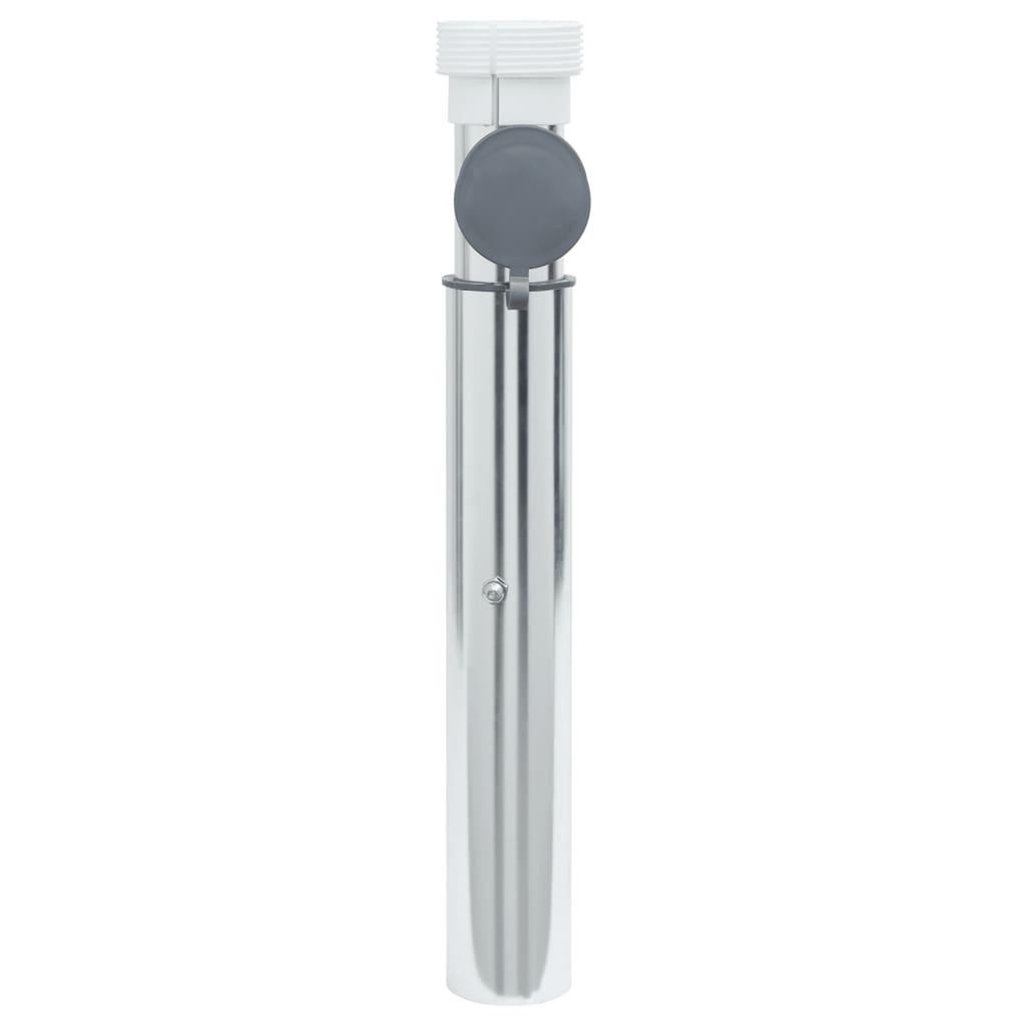 Voir la diapositive 3 : VIDAXL Base de parasol enterree pour mat 40-50 mm argente aluminium