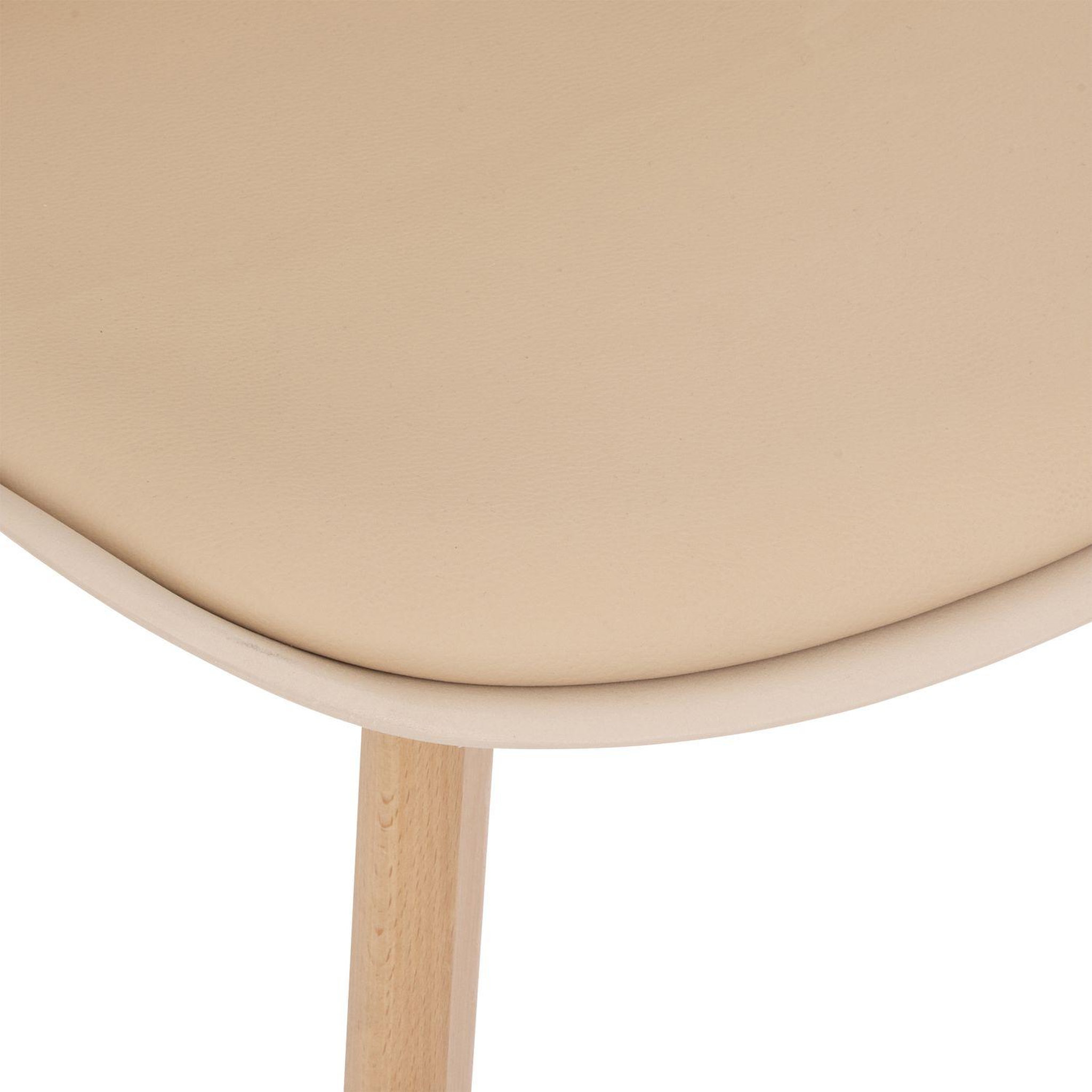 Voir la diapositive 6 : TOILINUX Lot de 4 chaises design scandinave baya