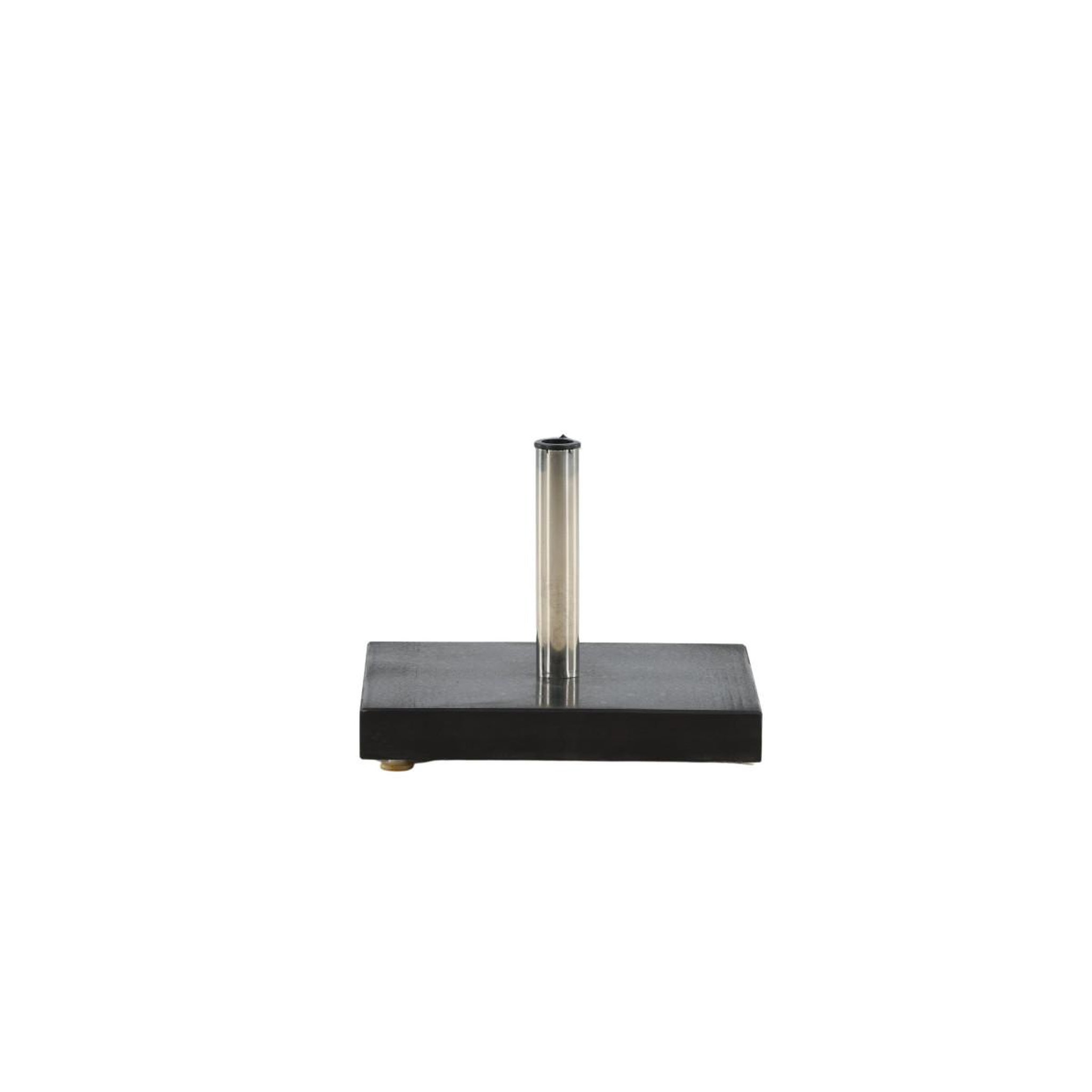 Voir la diapositive 2 : Paris Prix Pied de parasol carré en granite  stathera  50cm gris