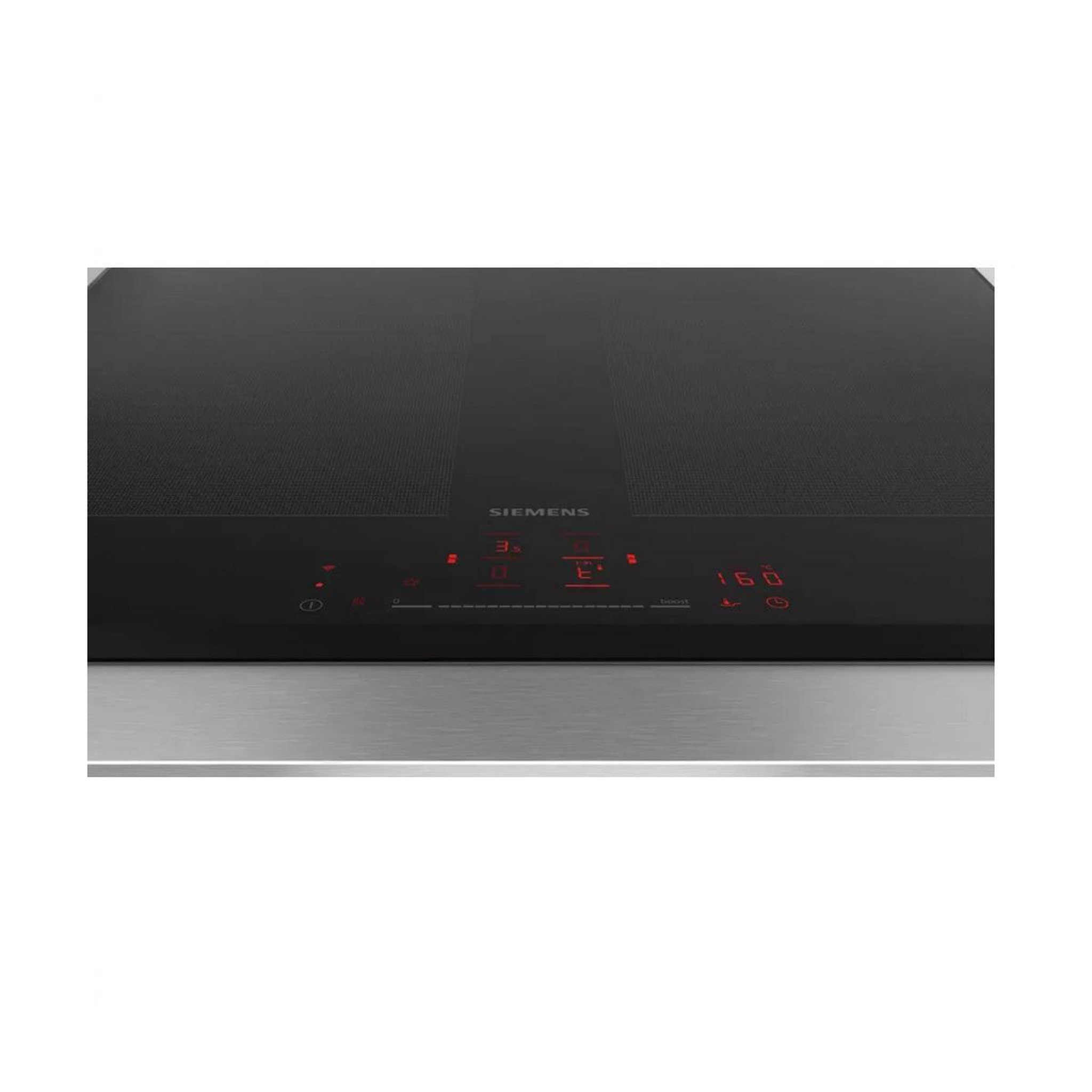 Voir la diapositive 3 : Siemens Table de cuisson induction 60cm 4 feux 7400w noir - ex651hxc1e