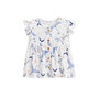 Voir la diapositive 1 : Petit Béguin Blouse bébé en gaze de coton Tiana
