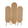 Voir la diapositive 2 : SWEEEK Paravent pliable intérieur en rotin et cannage. bois naturel. vintage