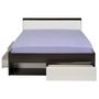 Voir la diapositive 5 : Lit double adulte 160x200 cm avec rangements BOOST