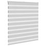 Voir la diapositive 3 : VIDAXL Store zebre gris clair largeur du tissu 120,9 cm polyester