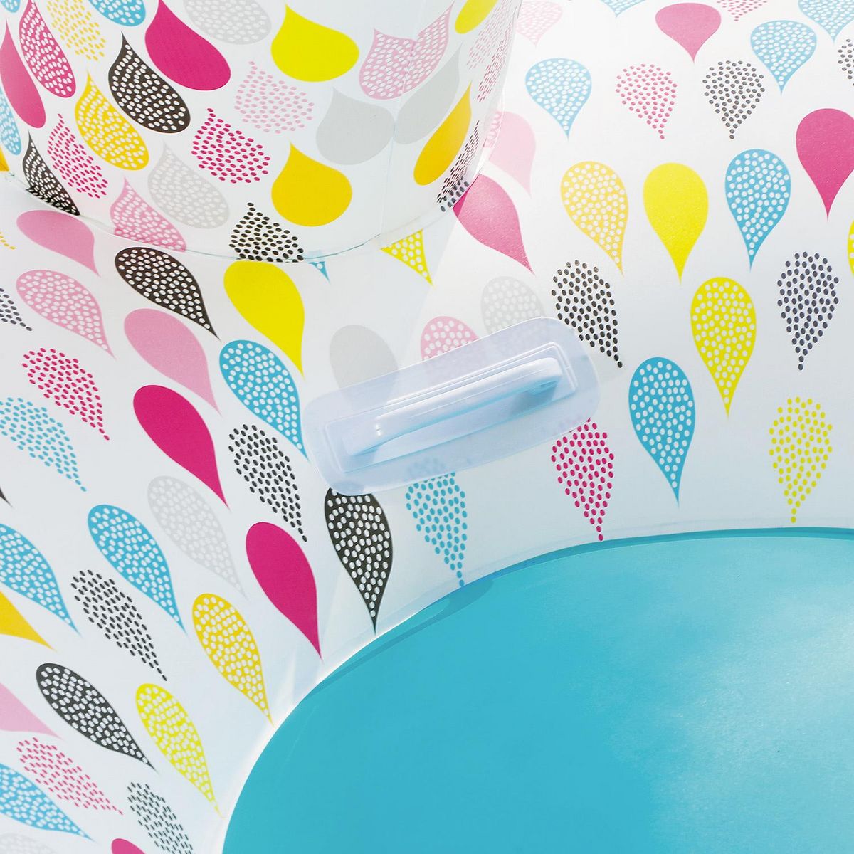 SUMMER WAVES Cygne gonflable