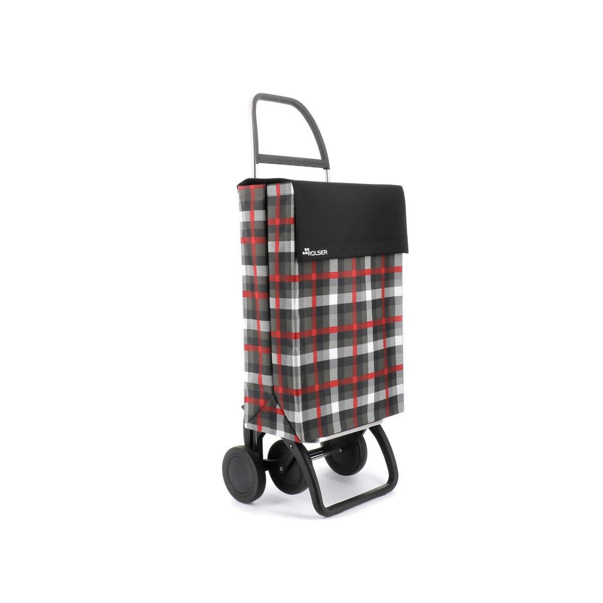 Voir la diapositive 4 : Rolser Poussette de marché 4 roues 43l noir - jea036 marengo