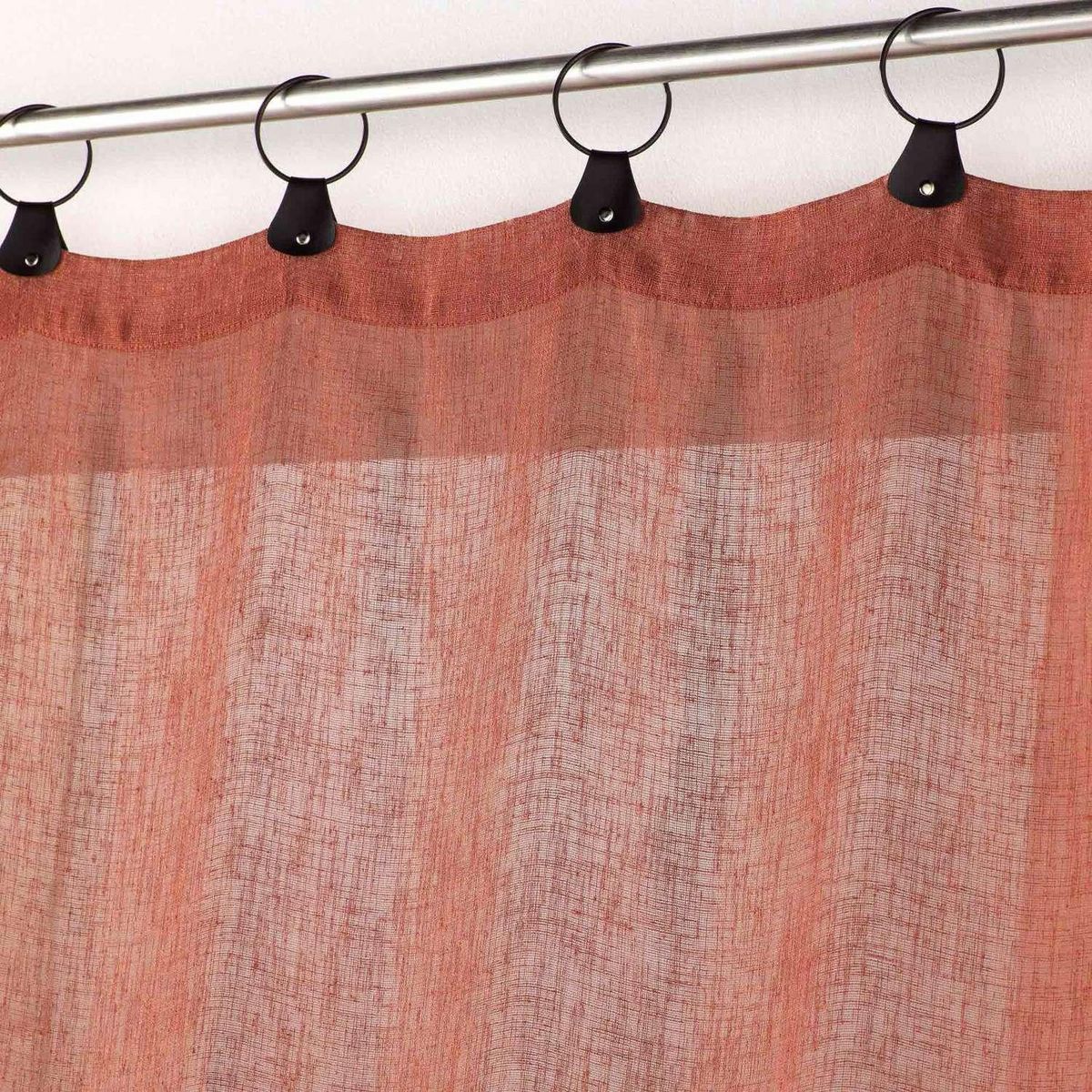 Douceur d'Intérieur Voilage à anneaux Ninka