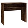 Voir la diapositive 2 : VIDAXL Bureau Chene fume 90x50x74 cm Bois d'ingenierie