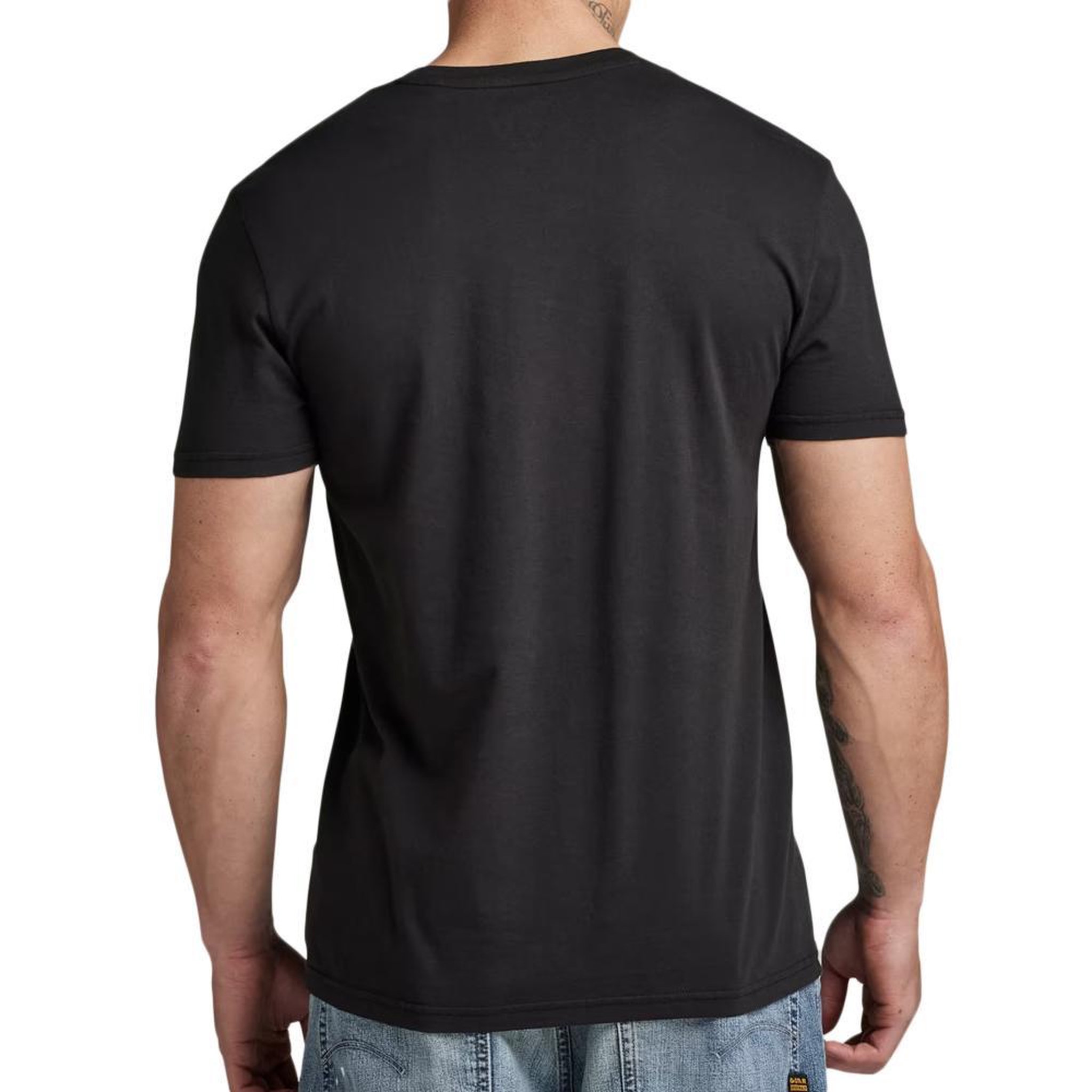 Voir la diapositive 2 : G-Star Raw T shirt  Homme  G Star Raw Distressed Logo